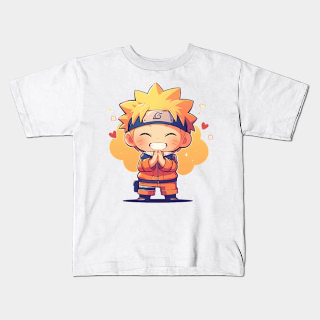 naruto Kids T-Shirt by peterdoraki